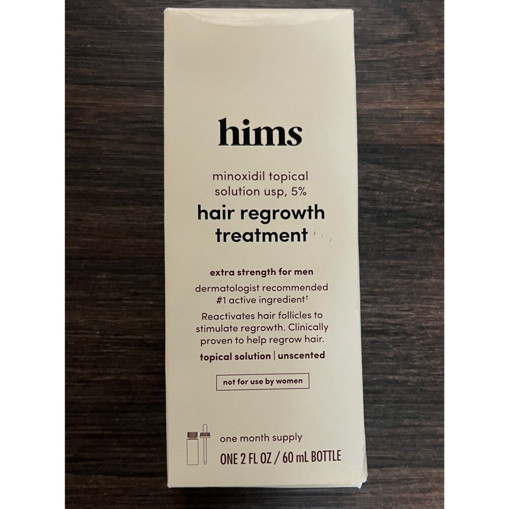 hims Minoxidil 5% Extra Strength Hair Regrowth Liquid 2 fl oz
